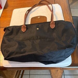 Longchamp Black Tote Bag